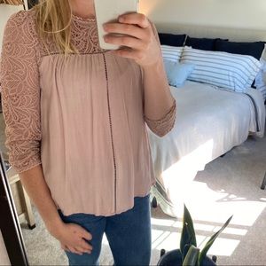 Anthropologie 3/4 Sleeve Blouse